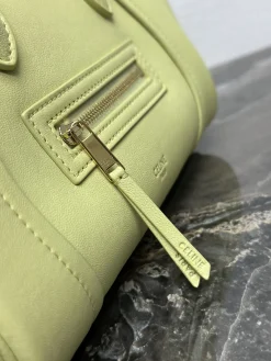 Alternative view of CELINE Shoulder Bags Lamb Leather (Lime) One Size I00202608091154