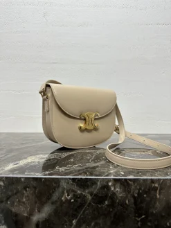 Alternative view of CELINE Shoulder Bags Metal Hardware (Beige-Gold) One Size G80202608090167