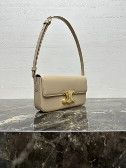 Alternative view of CELINE Shoulder Bags Steel Hardware (Beige-Gold) One Size F80202608090431