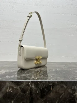 Alternative view of CELINE Shoulder Bags Steel Hardware (White-Gold) One Size F80202608090421