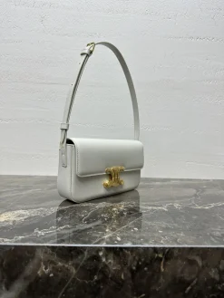 Alternative view of CELINE Shoulder Bags Steel Hardware (White-Gold) One Size F80202608090433