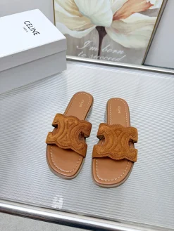 CELINE Slides Calf Leather EU35-42 A80202608031112