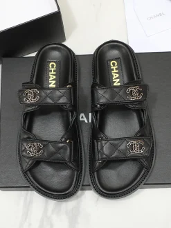 Alternative view of CELINE Slides Calfskin Leather EU35-40 B20202608031518