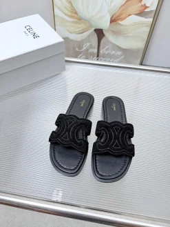 CELINE Slides Leather EU35-42 A80202608031113