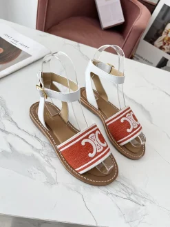 Alternative view of CELINE Slides Leather Rubber EU35-41 B10202608031100