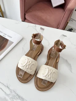 CELINE Slides Leather Rubber EU35-41 B40202608031098