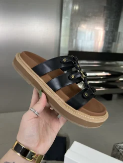 Alternative view of CELINE Slides Vegetable-tanned Leather EU35-41 B00202608031726