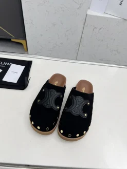 Alternative view of CELINE Slippers Suede & Sheepskin EU35-41 B00202608031702