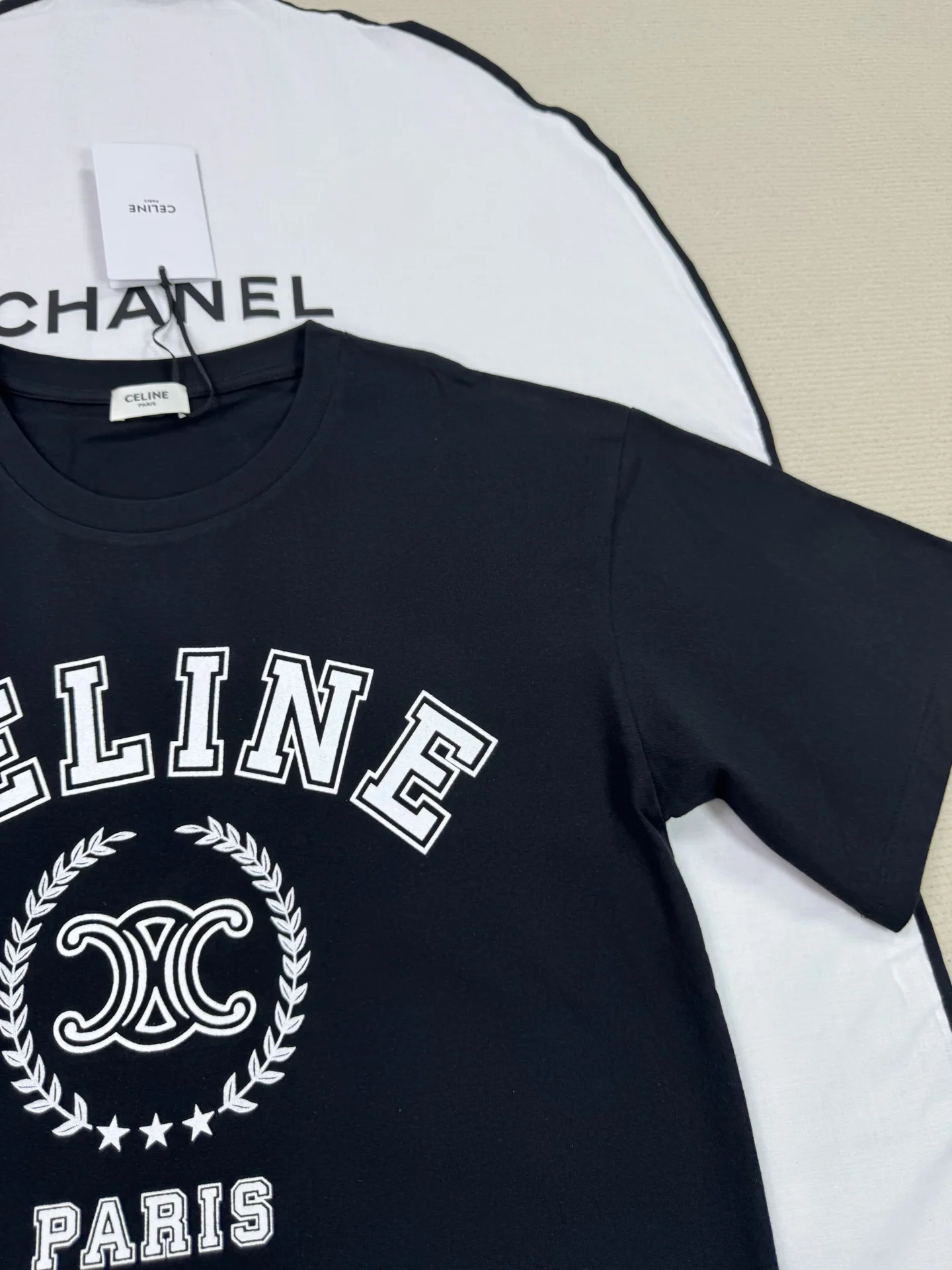 CELINE T-shirts Cotton S M L A85202608041361 - Image 4