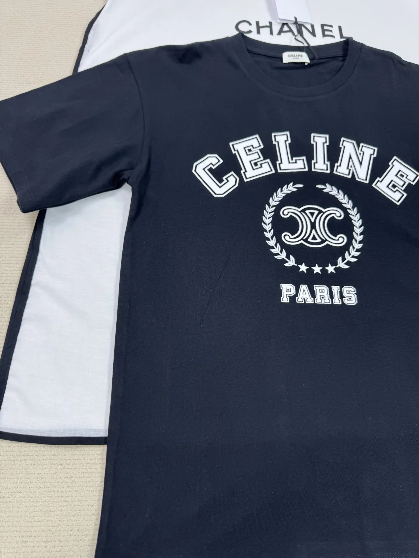 CELINE T-shirts Cotton S M L A85202608041361 - Image 5