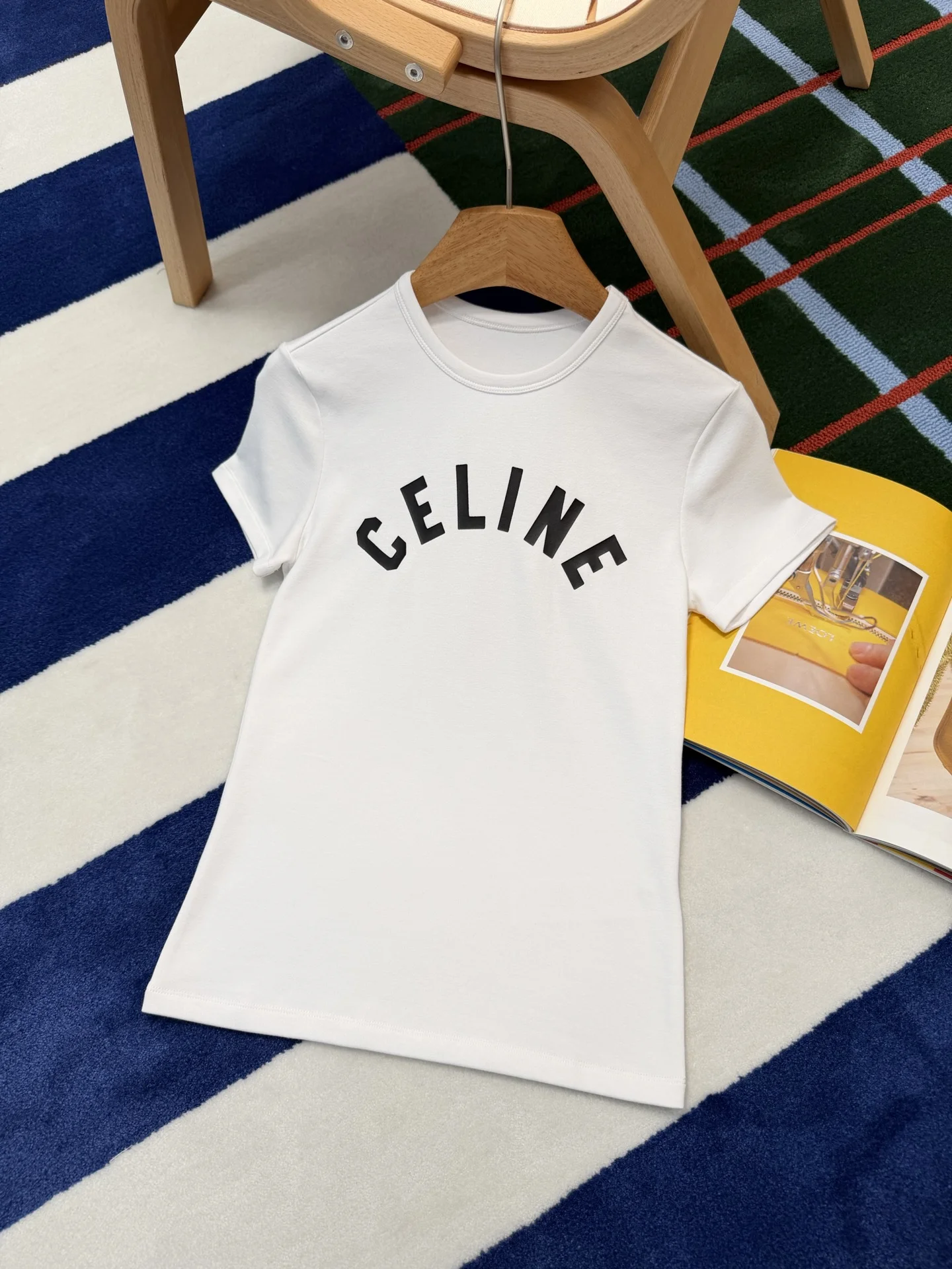 CELINE T-shirts Cotton S-M-L A85202608041776