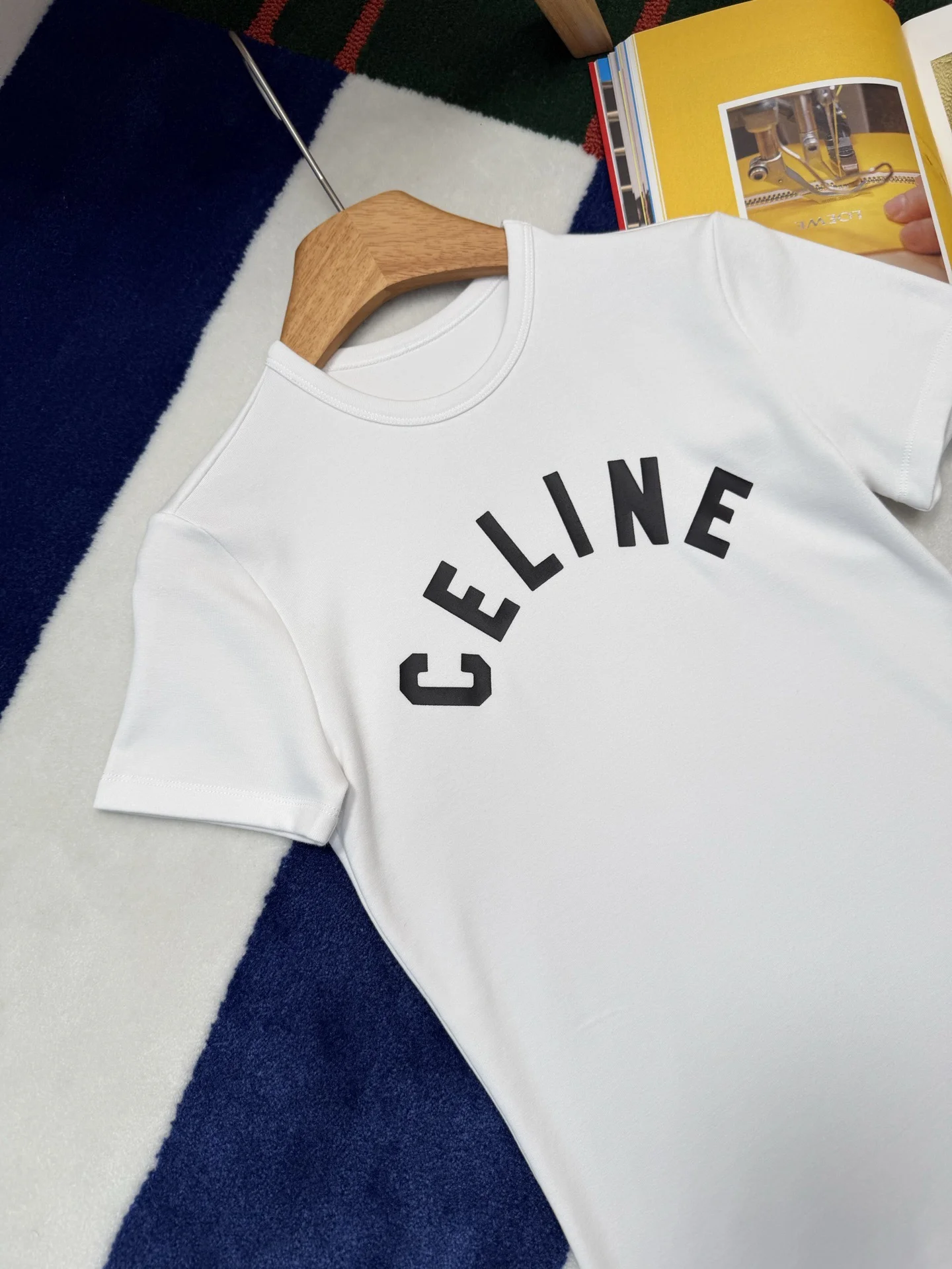 CELINE T-shirts Cotton S-M-L A85202608041776 - Image 8