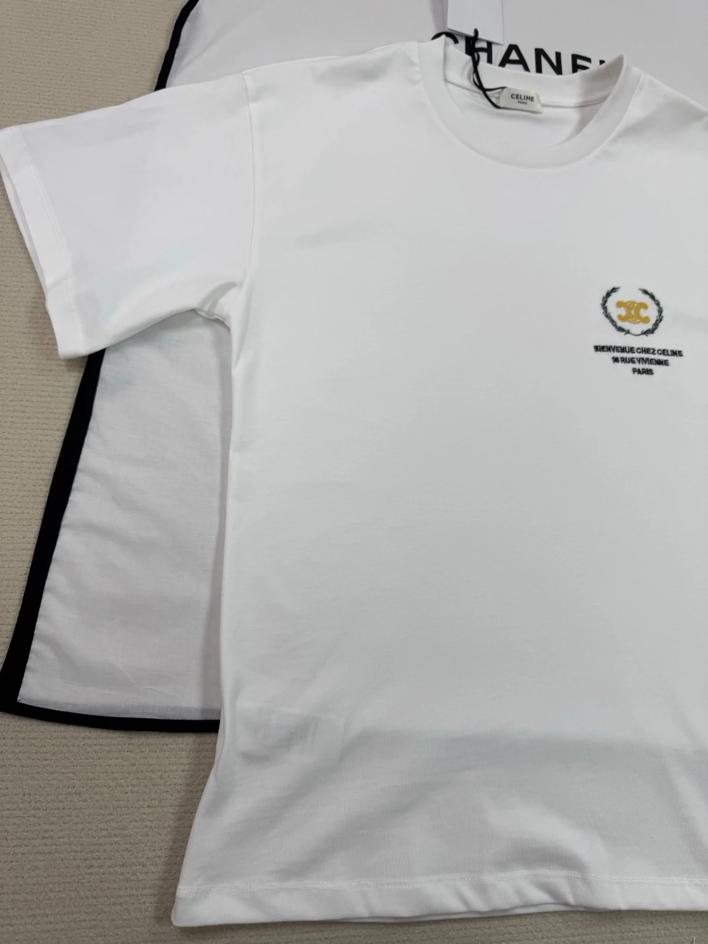 CELINE T-shirts Cotton S-M-L A95202608040655 - Image 8