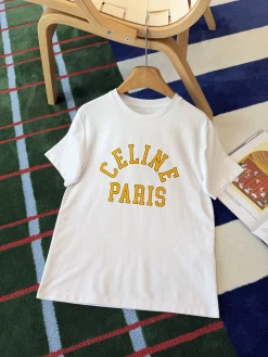 CELINE T-shirts Cotton S-M-L A95202608042299