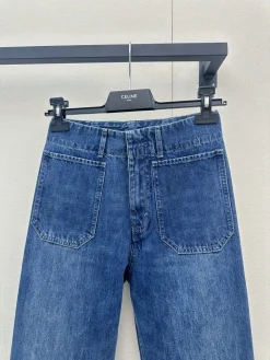 Alternative view of CELINE Trousers Cotton S M L B95202608042487
