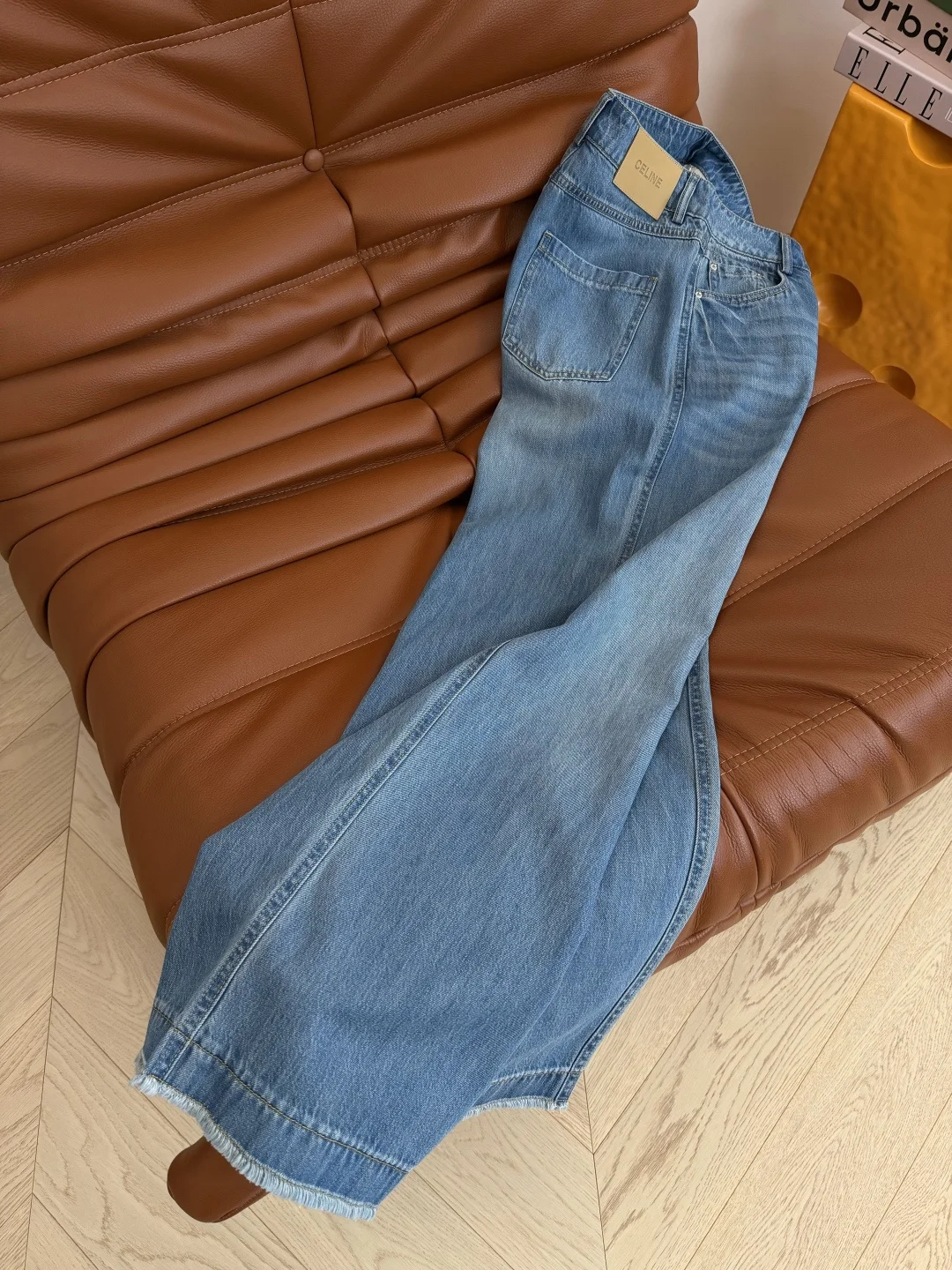 CELINE Trousers Denim S-L B65202608042431 - Image 3