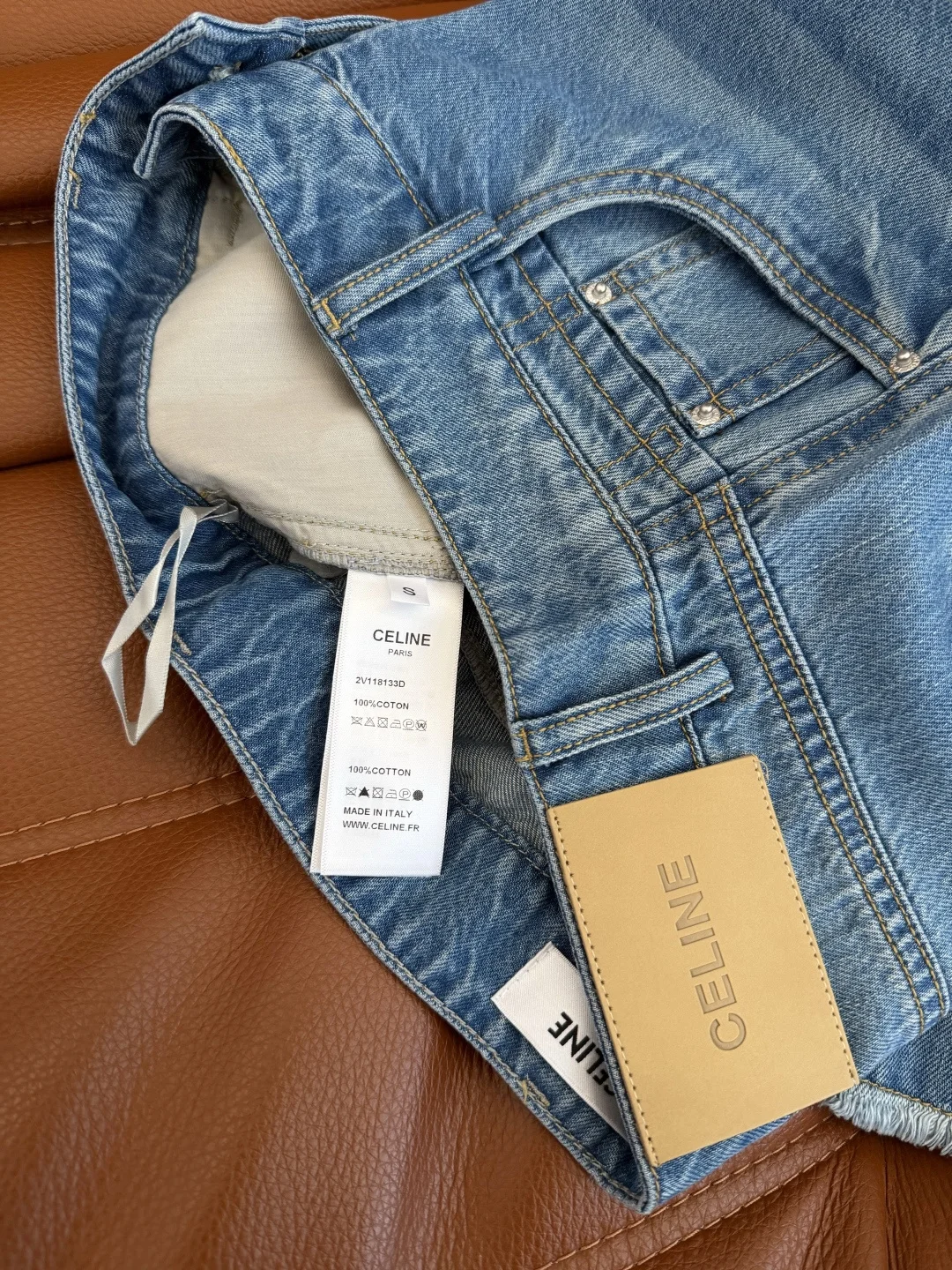 CELINE Trousers Denim S-L B65202608042431 - Image 8