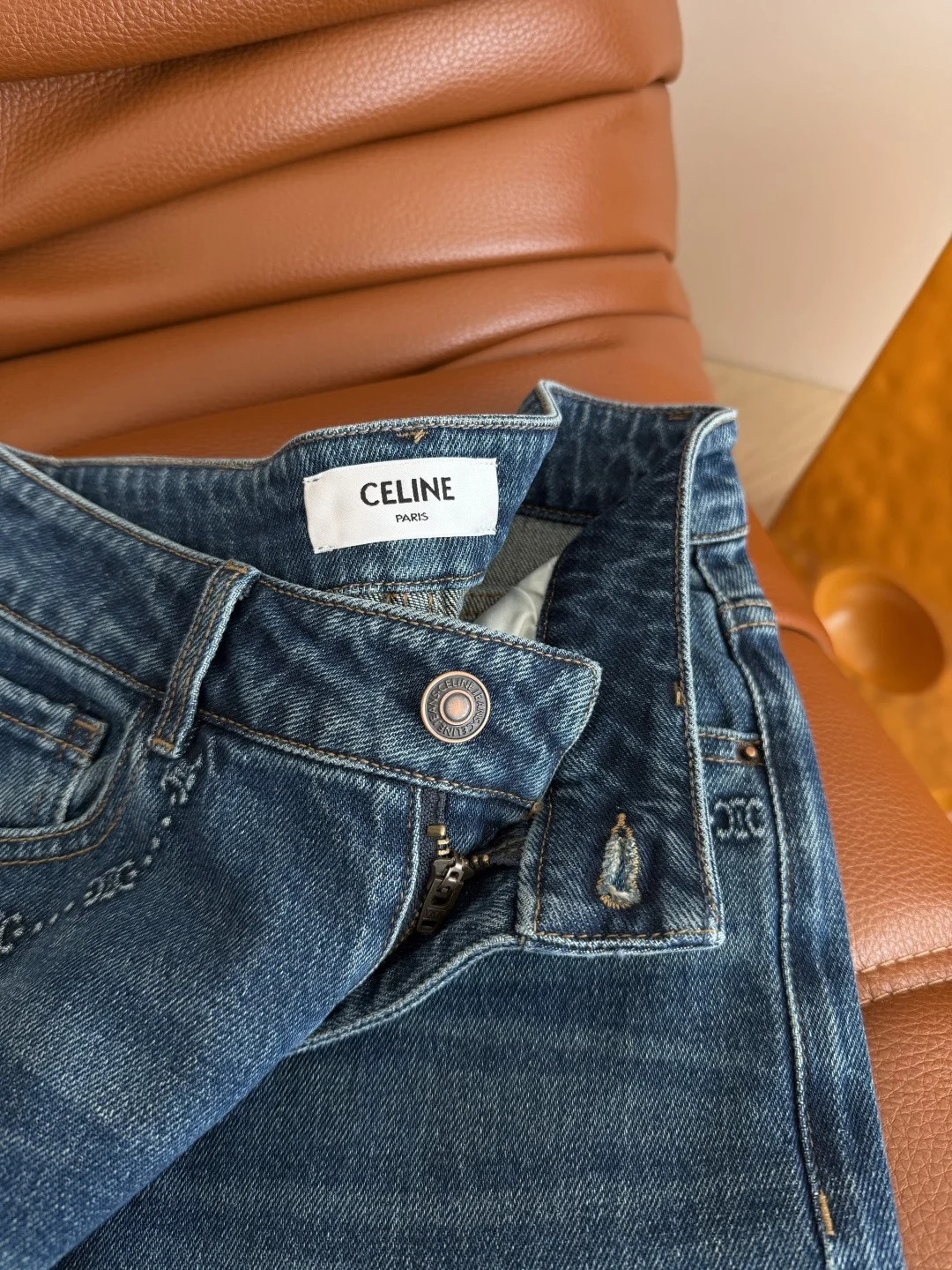 CELINE Trousers Denim S-L B95202608040173 - Image 5
