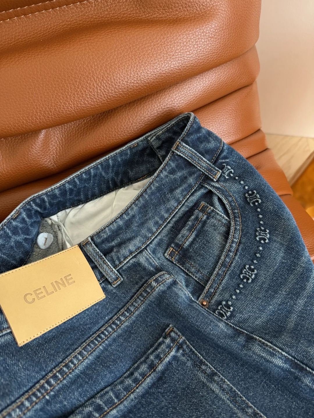 CELINE Trousers Denim S-L B95202608040173 - Image 6