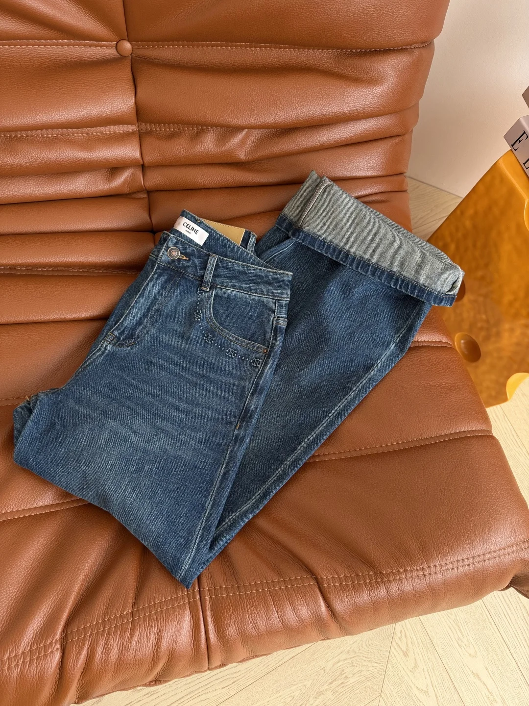 CELINE Trousers Denim S-L B95202608040173 - Image 7
