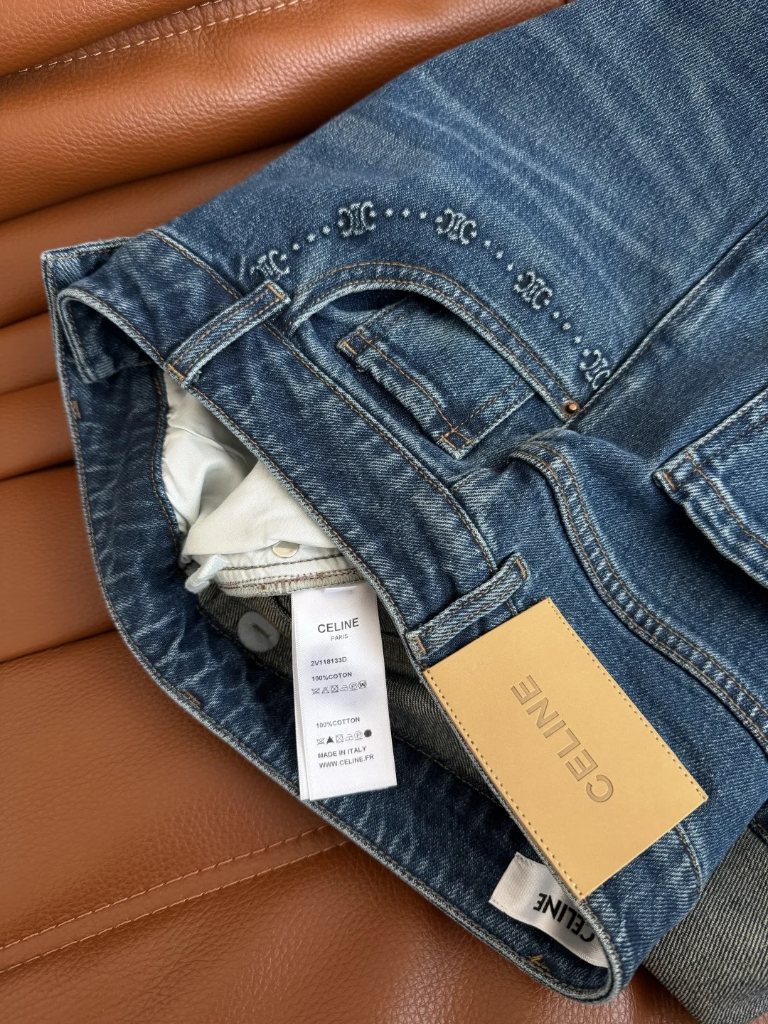 CELINE Trousers Denim S-L B95202608040173 - Image 8