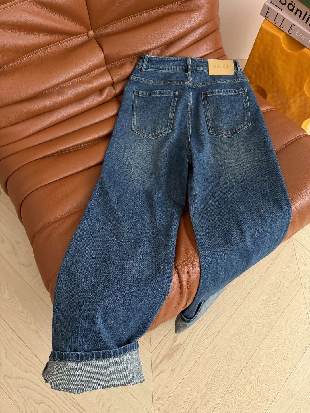 CELINE Trousers Denim S-L B95202608040173 - Image 9