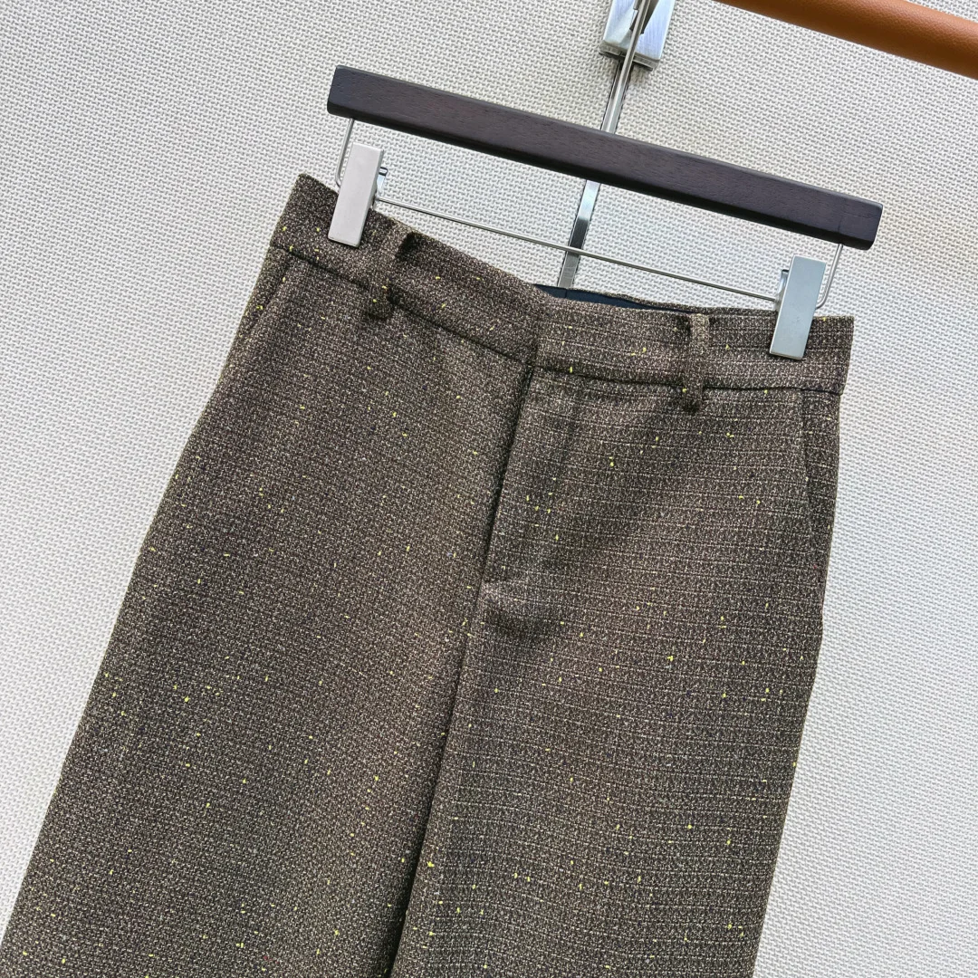 CELINE Trousers Wool S M L C05202608040684 - Image 3