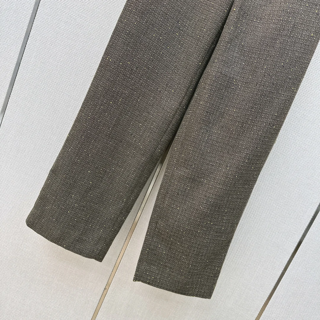 CELINE Trousers Wool S M L C05202608040684 - Image 6