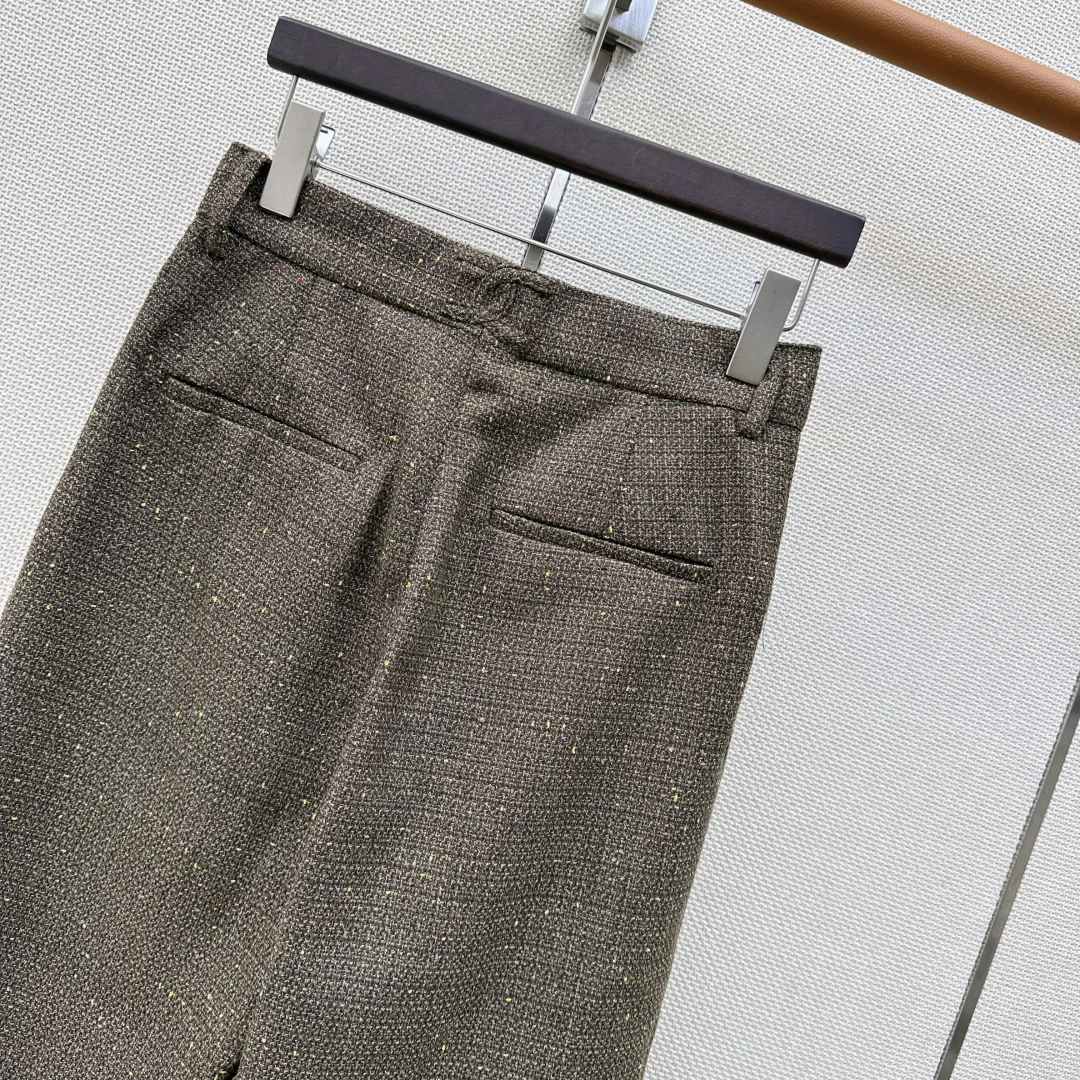 CELINE Trousers Wool S M L C05202608040684 - Image 8