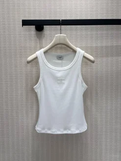CELINE Vests Ribbed Knit S-L A35202608042183