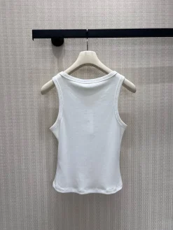 Alternative view of CELINE Vests Ribbed Knit S-L A35202608042183
