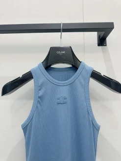 Alternative view of CELINE Vests Ribbed Knit S-M-L A55202608042916