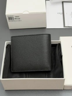 Alternative view of CELINE Wallet Bags Calf Leather (Black) 11X10X2CM B80202608090222