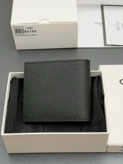 Alternative view of CELINE Wallet Bags Calf Leather (Black) 11X10X2CM B80202608090223