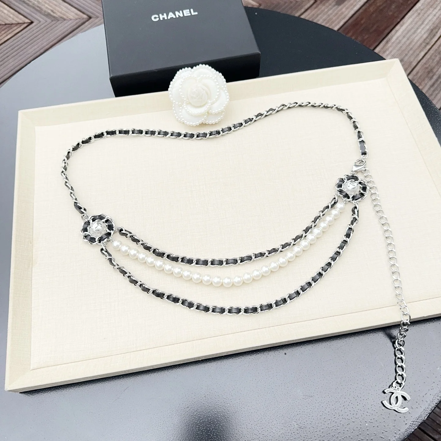 CHANEL Belts Pearl & Brass A90202608050470