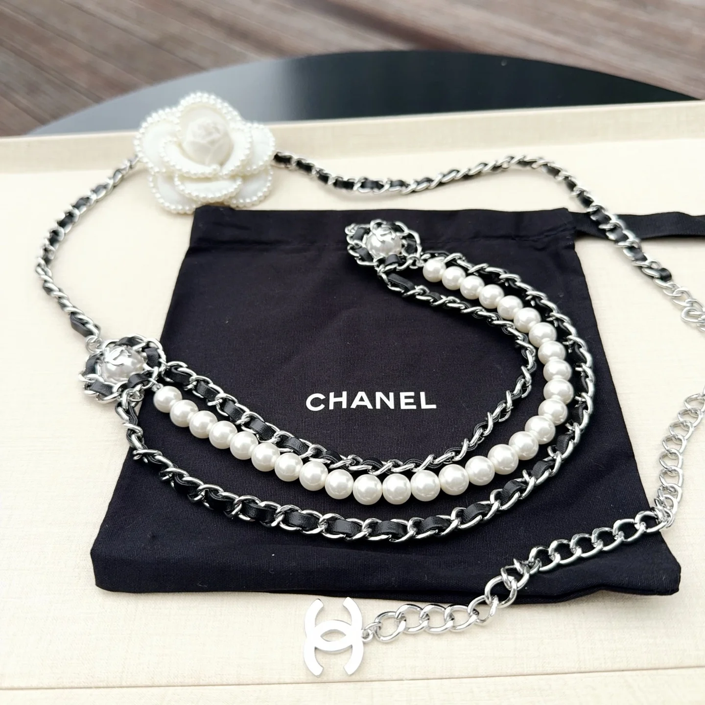 CHANEL Belts Pearl & Brass A90202608050470 - Image 7