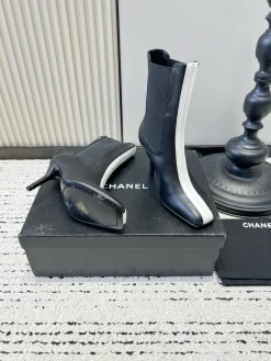 Alternative view of CHANEL Booties Lamb Leather EU35-39 C90202608030333