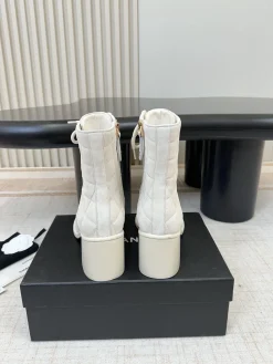 Alternative view of CHANEL Boots Lamb Leather & Calfskin EU35-40 D00202608030596