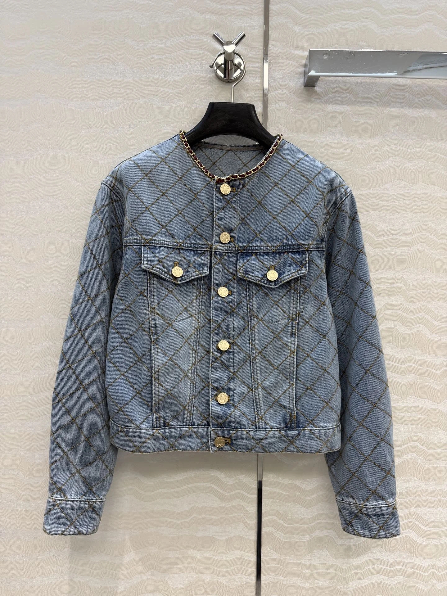CHANEL Coats Organic Cotton Denim 36 C20202608040346