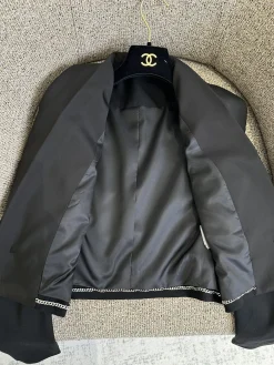 CHANEL Coats Satin Fabric S-M-L C45202608040376