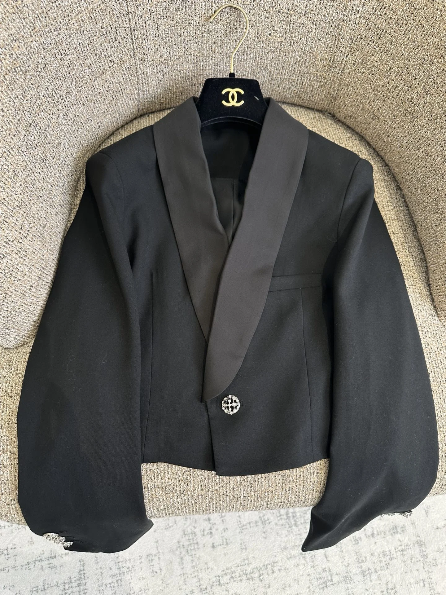 CHANEL Coats Satin Fabric S-M-L C45202608040376 - Image 3
