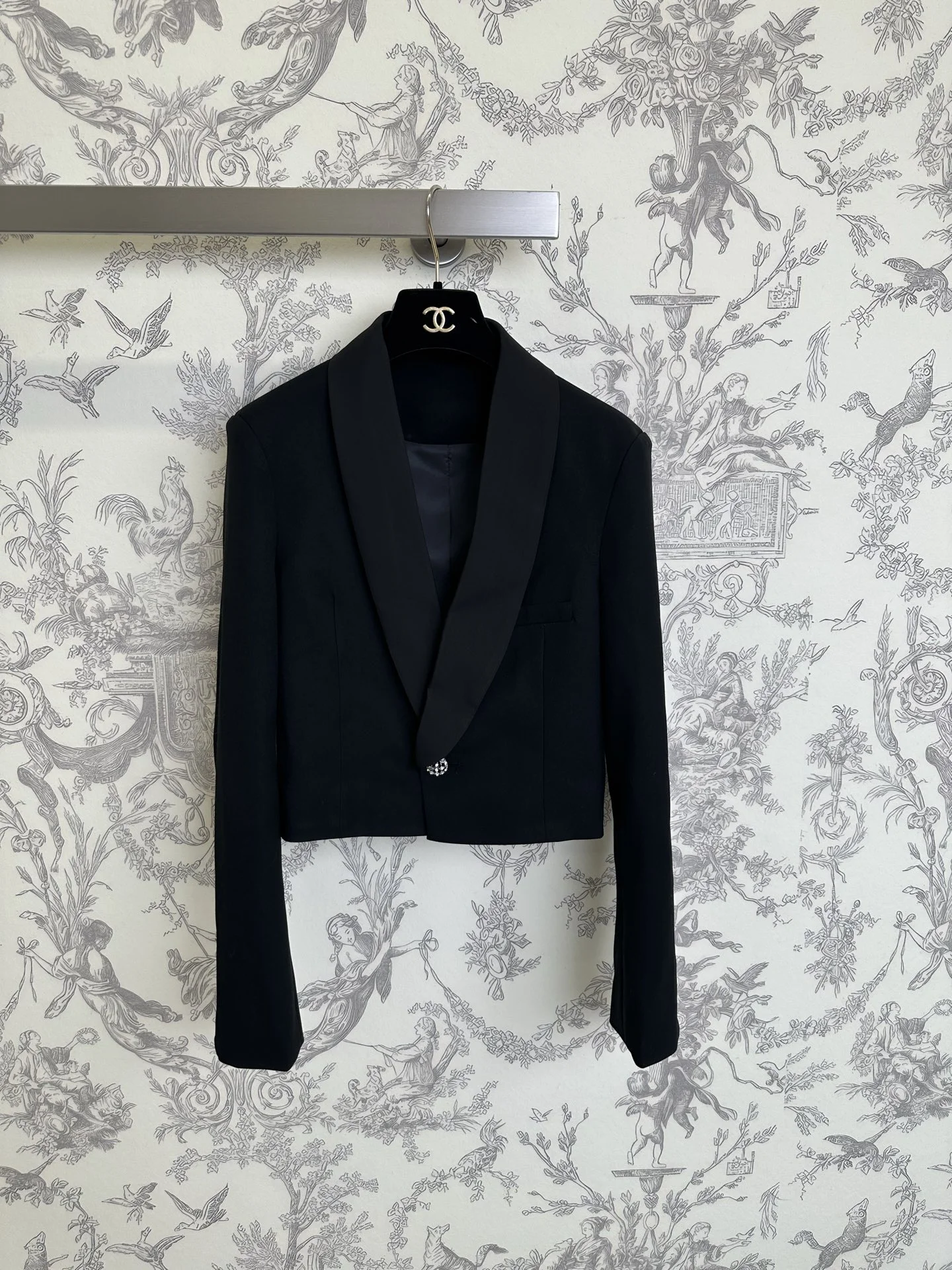 CHANEL Coats Satin Fabric S-M-L C45202608040376 - Image 8