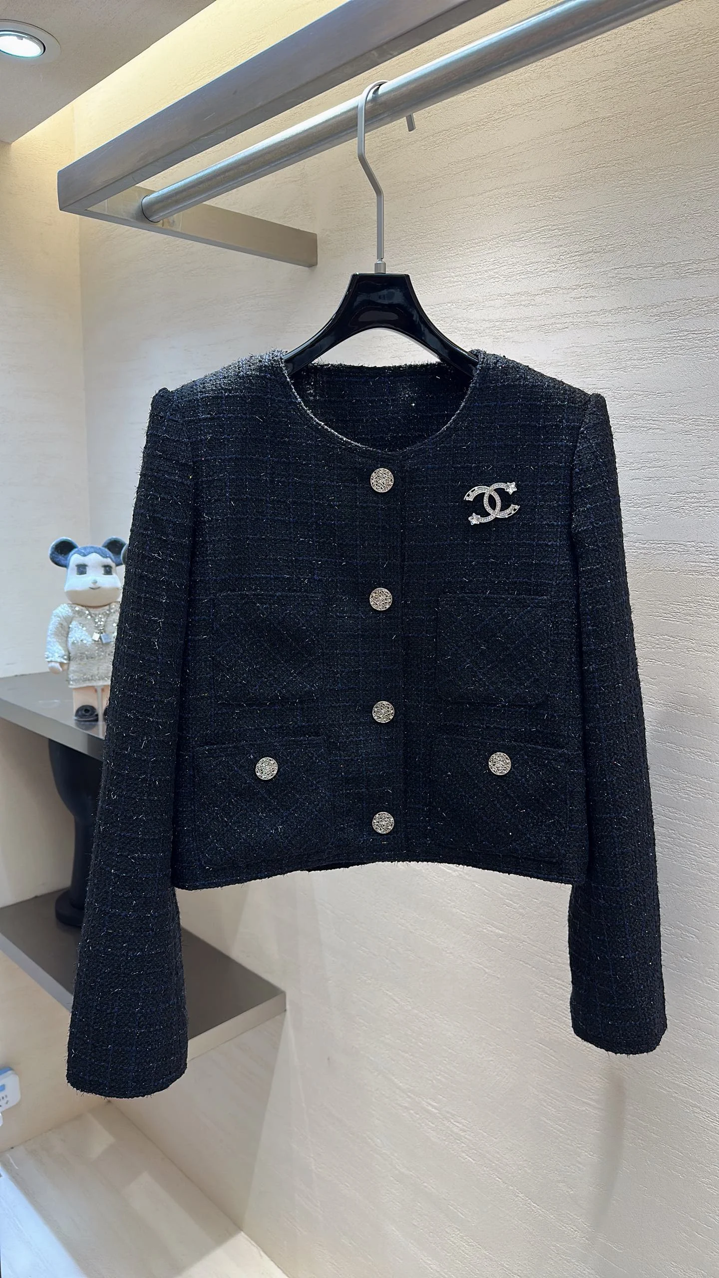 CHANEL Coats Tweed 36-40 C30202608040385