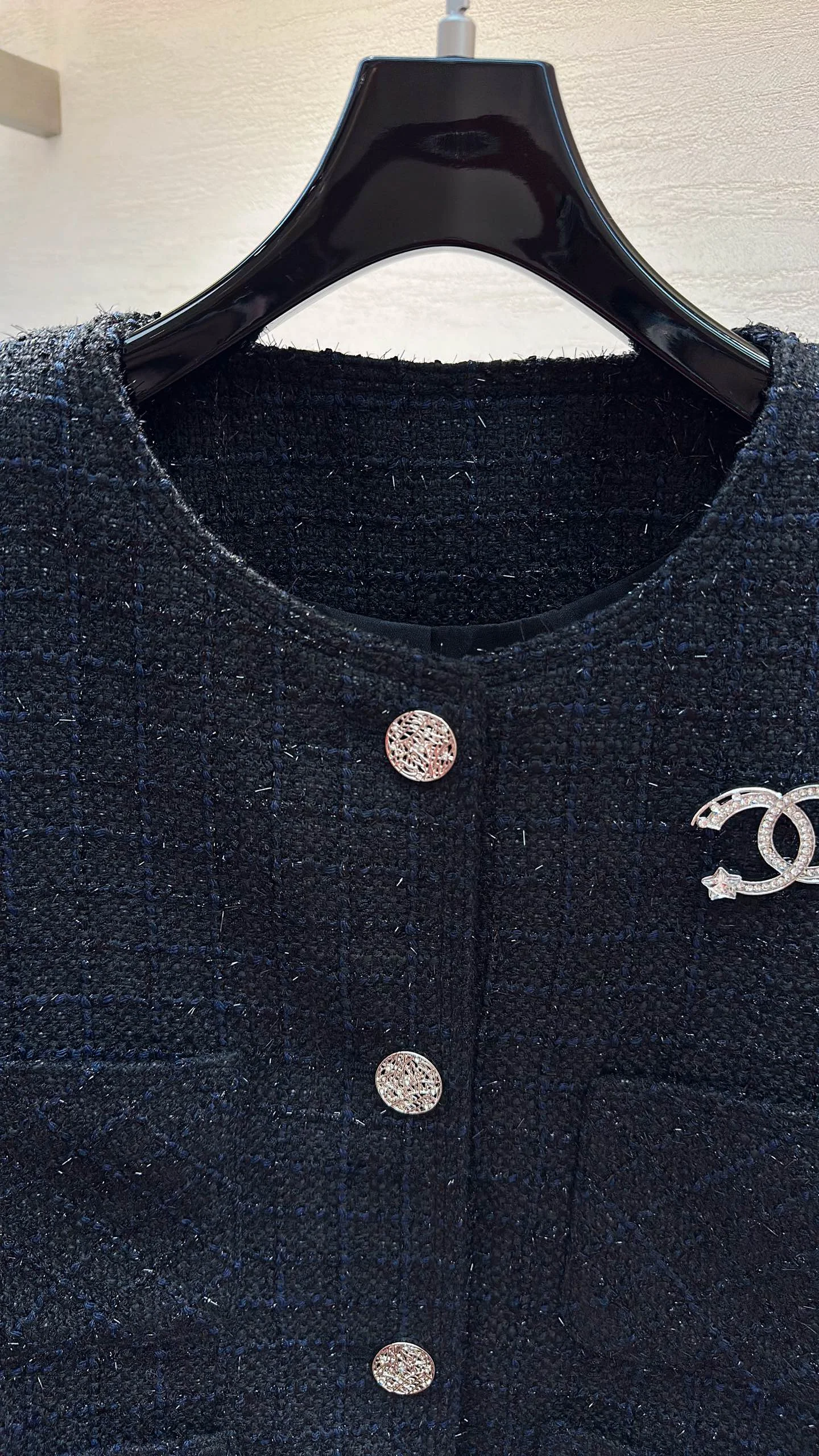 CHANEL Coats Tweed 36-40 C30202608040385 - Image 5