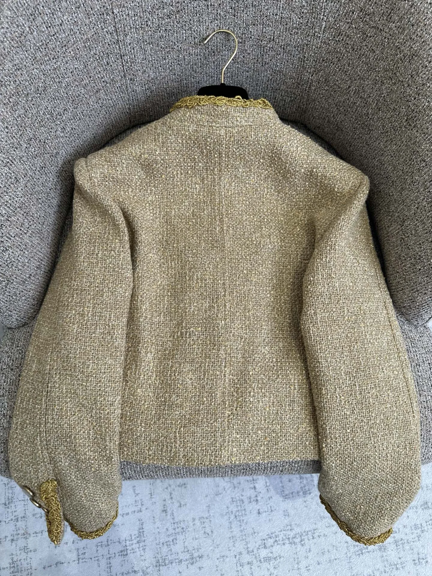 CHANEL Coats Tweed Blend S M L D75202608040374 - Image 6