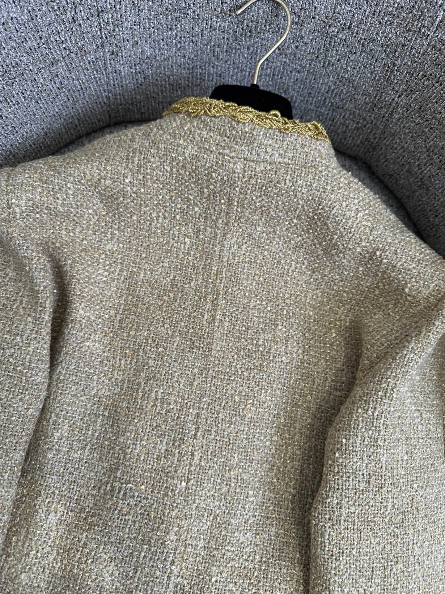 CHANEL Coats Tweed Blend S M L D75202608040374 - Image 7
