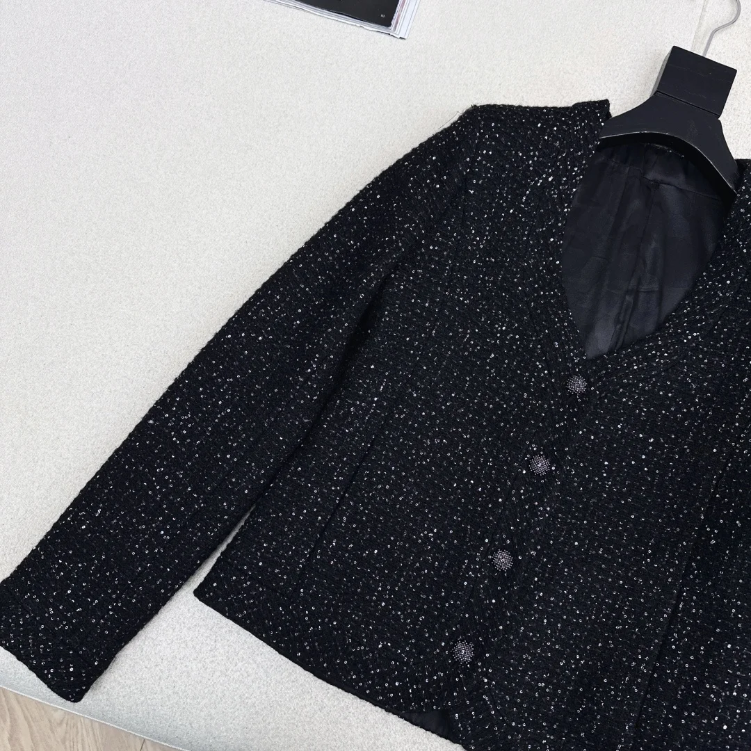 CHANEL Coats Tweed S-M-L C75202608040715 - Image 5