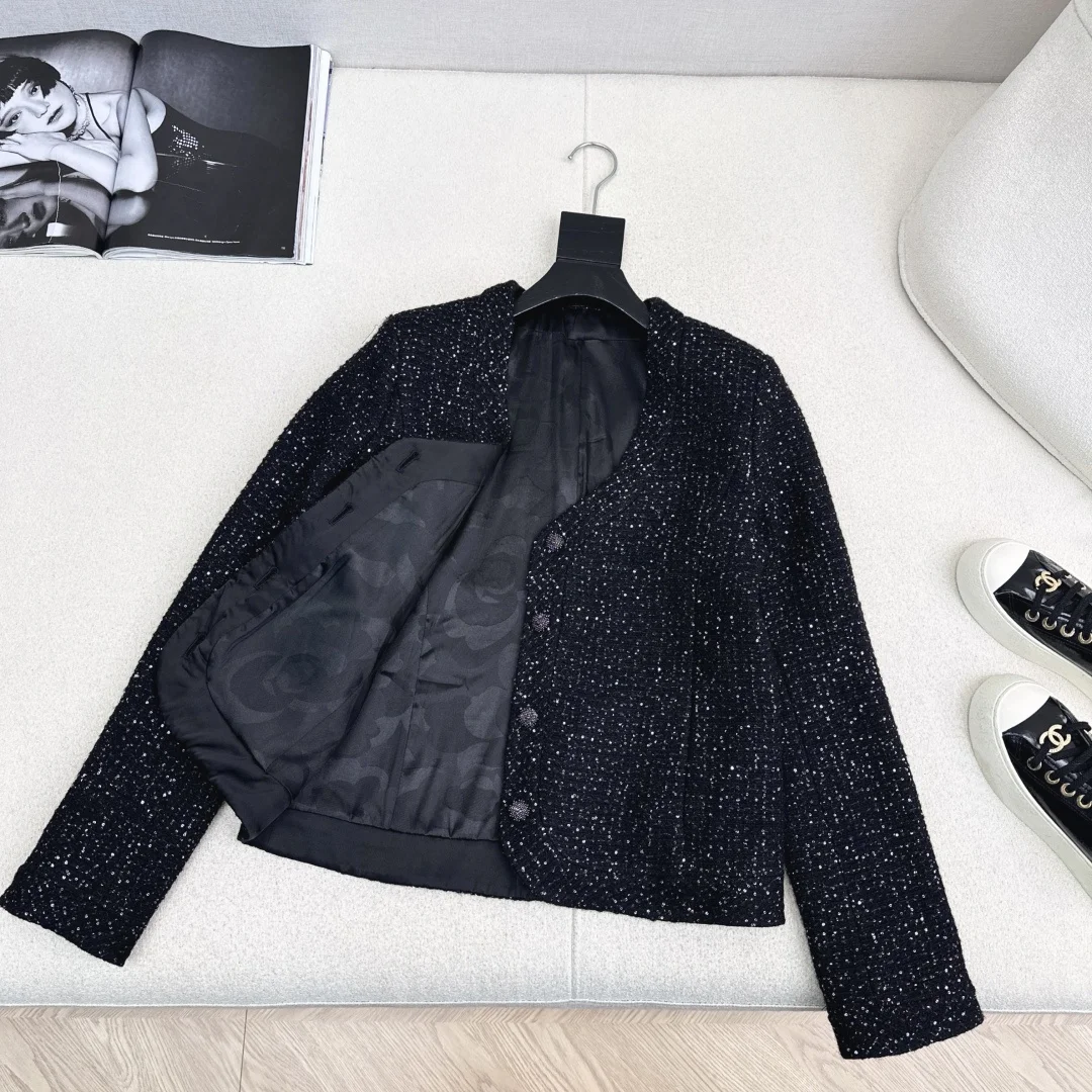 CHANEL Coats Tweed S-M-L C75202608040715 - Image 7