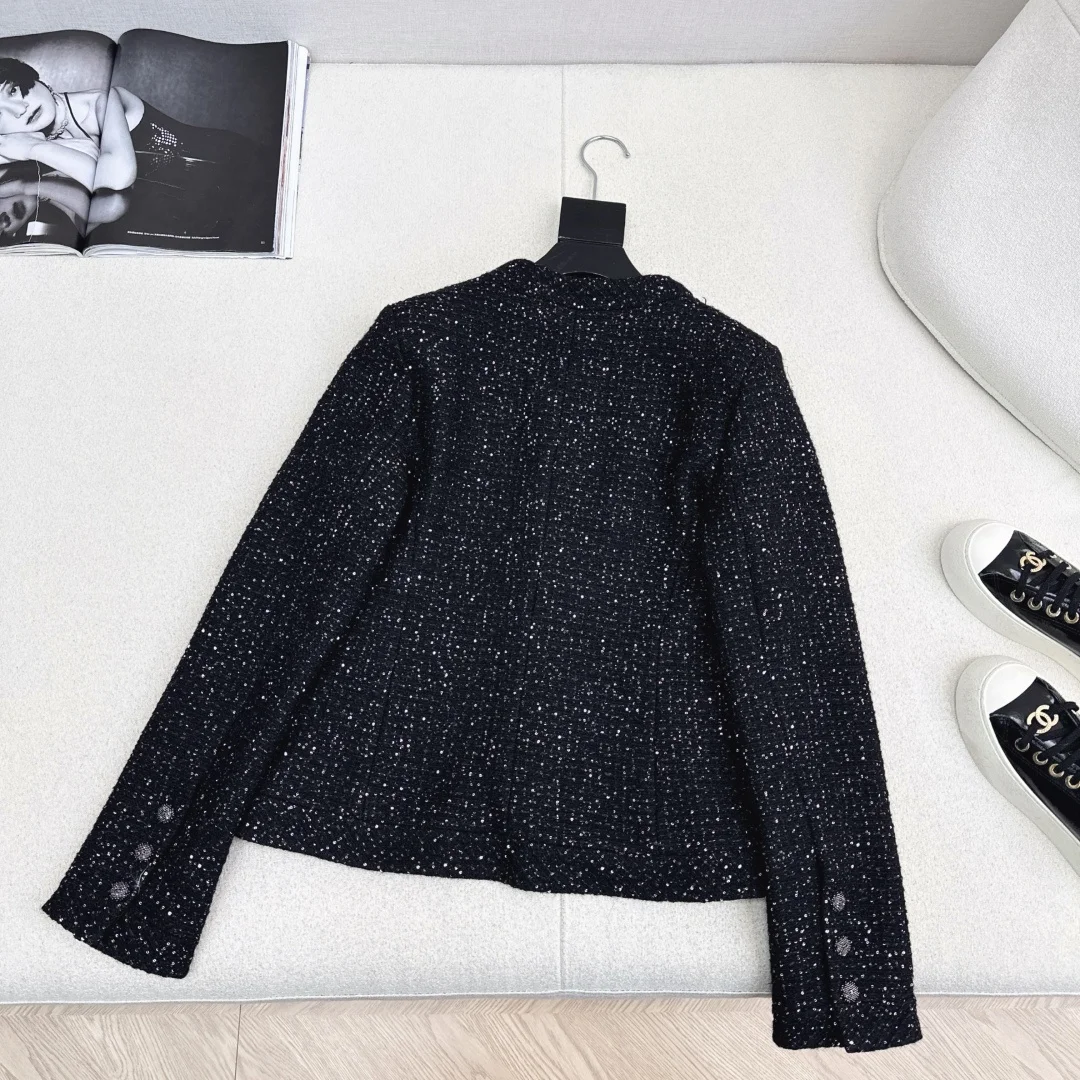 CHANEL Coats Tweed S-M-L C75202608040715 - Image 8