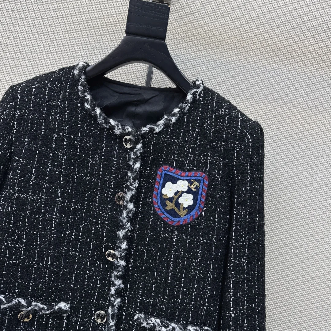 CHANEL Coats Tweed S M L C85202608040709 - Image 3